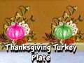 Xogo Thanksgiving Turkey Plate