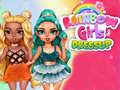 Xogo Rainbow Girls Dress Up Challenge