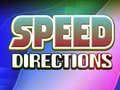 Xogo Speed Directions