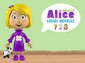 Xogo World of Alice Animal Numbers