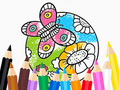 Xogo Coloring Book: Butterfly With Flowe