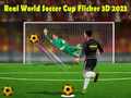 Xogo Real World Soccer Cup Flicker 3D 2023