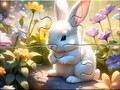 Xogo Jigsaw Puzzle: Sunny Forest Rabbit
