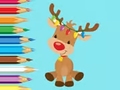 Xogo Coloring Book: Cute Christmas Reindeer