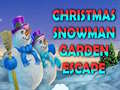 Xogo Christmas Snowman Garden Escape
