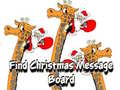 Xogo Find Christmas Message Board