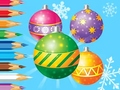 Xogo Coloring Book: Christmas Decorate Balls