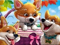 Xogo Jigsaw Puzzle: Funny Corgis