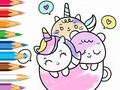 Xogo Coloring Book: A Cup Of Unicorn