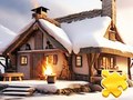 Xogo Jigsaw Puzzle: Snow House