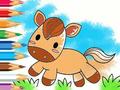 Xogo Coloring Book: Running Horse