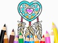 Xogo Coloring Book: Heart Dreamcatcher