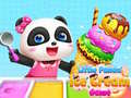 Xogo Little Panda Ice Cream Game