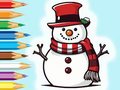 Xogo Coloring Book: Snowman Family