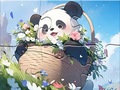 Xogo Jigsaw Puzzle: Blanket Panda