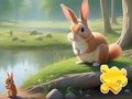 Xogo Jigsaw Puzzle: Rabbit And Squirrels