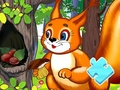 Xogo Jigsaw Puzzle: Squirrel Hide Food