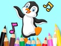 Xogo Coloring Book: Dancing Penguin