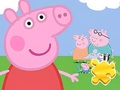 Xogo Jigsaw Puzzle: Peppa With Family