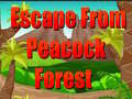 Xogo Escape From Peacock Forest