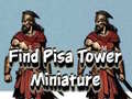 Xogo Find Pisa Tower Miniature