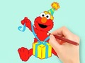 Xogo Coloring Book: Elmo Gift