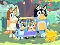 Xogo Jigsaw Puzzle: Bluey Family