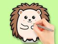 Xogo Coloring Book: Cute Hedgehog