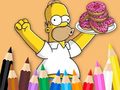 Xogo Coloring Book: Simpson Doughnut