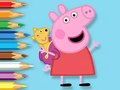 Xogo Coloring Book: Peppa With Toy Bear