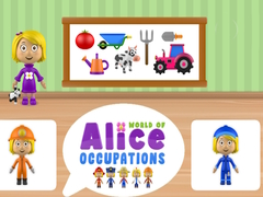 Xogo World of Alice Occupations