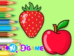 Xogo Coloring Book: Apple And Strawberry