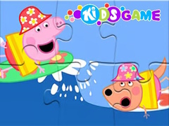Xogo Jigsaw Puzzle: Peppa Pig Sea Sailing