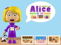 Xogo World of Alice Parts of the House