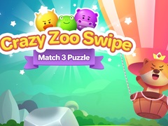 Xogo Crazy Zoo Swipe Match 3 Puzzle