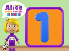 Xogo World of Alice Puzzle Numbers