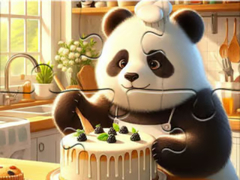Xogo Jigsaw Puzzle: Panda Baker