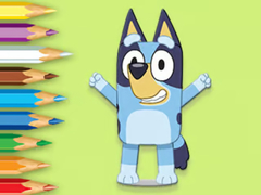 Xogo Coloring Book: Happy Bluey