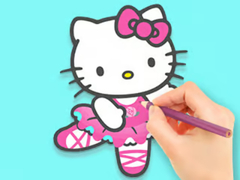Xogo Coloring Book: Hello Kitty Dancing