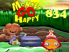 Xogo Monkey Go Happy Stage 834