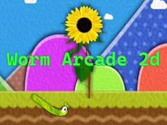 Xogo Worm Arcade 2d