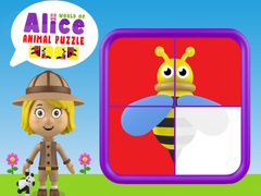 Xogo World of Alice Animals Puzzle