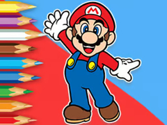Xogo Coloring Book: Mario Happy Skating