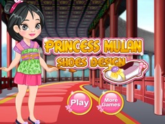 Xogo Princess Mulan Shoes Design