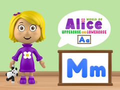 Xogo World of Alice Uppercase and Lowercase