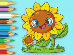 Xogo Coloring Book: Sunflowers