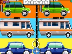 Xogo Cartoon Cars Spot The Difference