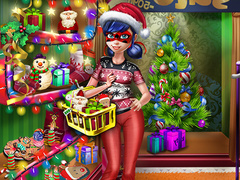 Xogo Dotted Girl Christmas Shopping