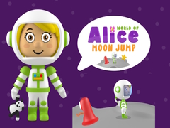 Xogo World of Alice Moon Jump