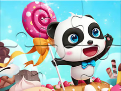 Xogo Jigsaw Puzzle: Panda Candy World